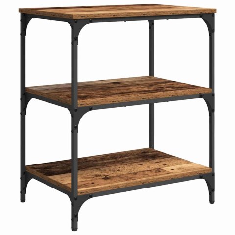 VidaXL Wózek Kuchenny Stare drewno 60 x 41 x 76 cm