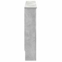 VidaXL Pokrywa Grzejnika Betonowy szary 172 x 19 x 81,5 cm