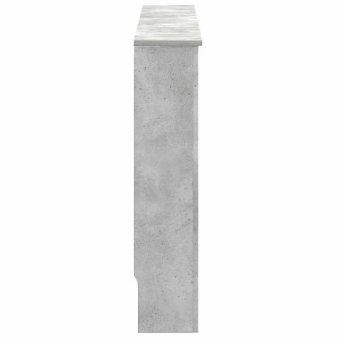 VidaXL Pokrywa Grzejnika Betonowy szary 172 x 19 x 81,5 cm