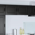 VidaXL Front do zmywarki Kalmar 2 pcs Czarny 50 x 31 x 40 cm