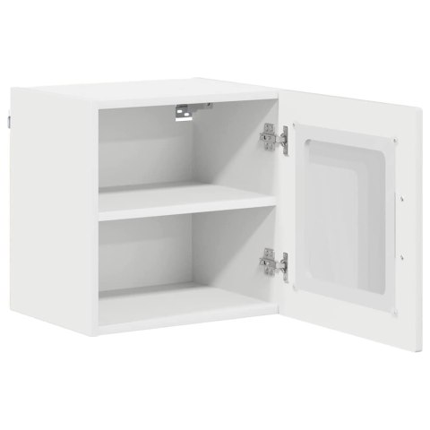 VidaXL Front do zmywarki Kalmar 2 pcs Wysoki połysk biały