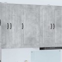 VidaXL Front do zmywarki Kalmar Betonowy szary 50 x 31 x 100 cm