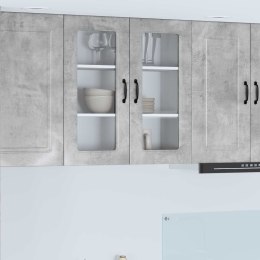 VidaXL Front do zmywarki Kalmar Betonowy szary 80 x 31 x 80 cm