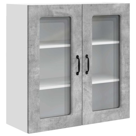 VidaXL Front do zmywarki Kalmar Betonowy szary 80 x 31 x 80 cm