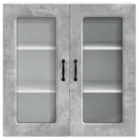 VidaXL Front do zmywarki Kalmar Betonowy szary 80 x 31 x 80 cm