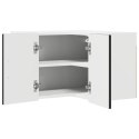 VidaXL Front do zmywarki Kalmar Czarny 57 x 57 x 40 cm