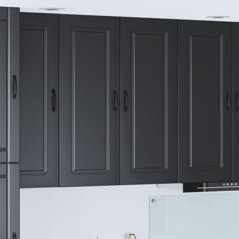 VidaXL Front do zmywarki Kalmar Czarny 80 x 31 x 100 cm