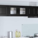 VidaXL Front do zmywarki Kalmar Czarny 80 x 31 x 40 cm