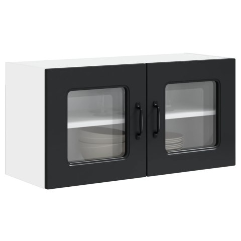 VidaXL Front do zmywarki Kalmar Czarny 80 x 31 x 40 cm
