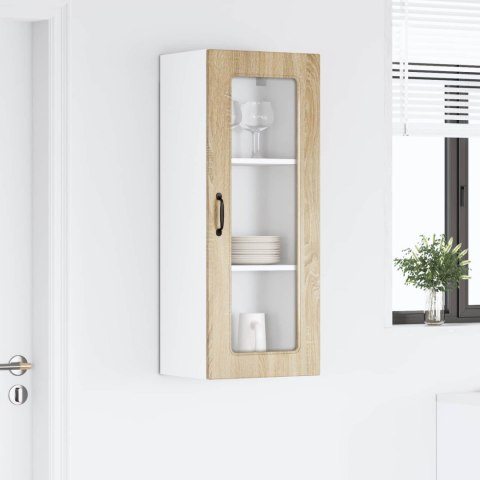 VidaXL Front do zmywarki Kalmar Dąb Sonoma 40 x 31 x 100 cm