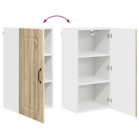VidaXL Front do zmywarki Kalmar Dąb Sonoma 40 x 31 x 80 cm