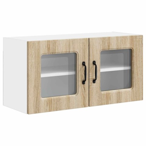 VidaXL Front do zmywarki Kalmar Dąb Sonoma 80 x 31 x 40 cm