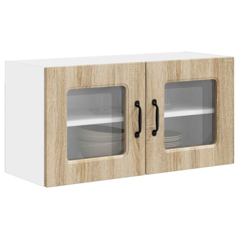 VidaXL Front do zmywarki Kalmar Dąb Sonoma 80 x 31 x 40 cm