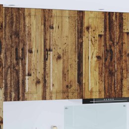VidaXL Front do zmywarki Kalmar Stare drewno 50 x 31 x 100 cm