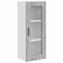 VidaXL Front do zmywarki Kalmar Szary Sonoma 40 x 31 x 100 cm