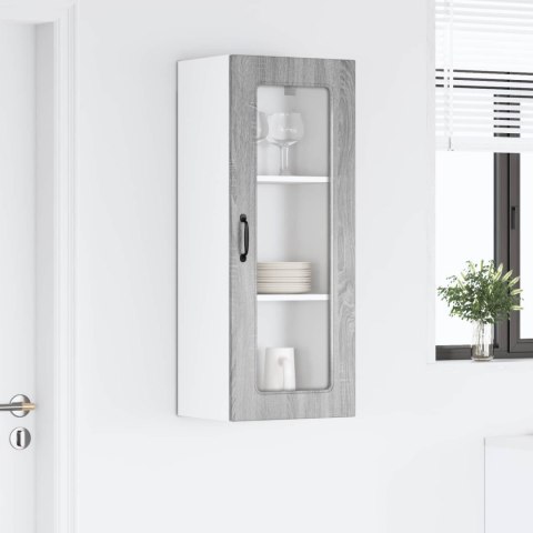VidaXL Front do zmywarki Kalmar Szary Sonoma 40 x 31 x 100 cm
