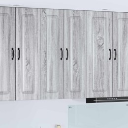 VidaXL Front do zmywarki Kalmar Szary Sonoma 60 x 31 x 100 cm