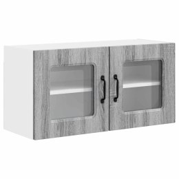 VidaXL Front do zmywarki Kalmar Szary Sonoma 80 x 31 x 40 cm