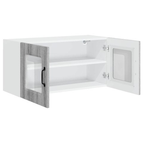 VidaXL Front do zmywarki Kalmar Szary Sonoma 80 x 31 x 40 cm