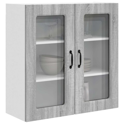 VidaXL Front do zmywarki Kalmar Szary Sonoma 80 x 31 x 80 cm