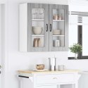 VidaXL Front do zmywarki Kalmar Szary Sonoma 80 x 31 x 80 cm