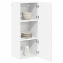 VidaXL Front do zmywarki Kalmar Wysoki połysk biały 40 x 31 x 100 cm