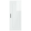 VidaXL Front do zmywarki Kalmar Wysoki połysk biały 40 x 31 x 100 cm