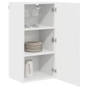 VidaXL Front do zmywarki Kalmar Wysoki połysk biały 40 x 31 x 80 cm