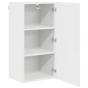 VidaXL Front do zmywarki Kalmar Wysoki połysk biały 40 x 31 x 80 cm