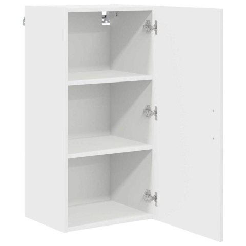 VidaXL Front do zmywarki Kalmar Wysoki połysk biały 40 x 31 x 80 cm