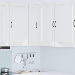 VidaXL Front do zmywarki Kalmar Wysoki połysk biały 57 x 57 x 100 cm