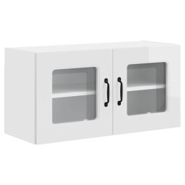 VidaXL Front do zmywarki Kalmar Wysoki połysk biały 80 x 31 x 40 cm