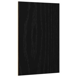 VidaXL Panele dekoracyjne 12 pcs Czarny Dąb 40 x 60 x 0.27 cm