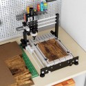VidaXL Panele dekoracyjne 50 pcs Dąb wędzony 40 x 60 x 0.27 cm