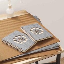 VidaXL Panele dekoracyjne 50 pcs Szary Sonoma 40 x 60 x 0.27 cm