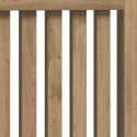 VidaXL Pokrywa Grzejnika Dąb rzemieślniczy 152 x 19 x 81,5 cm