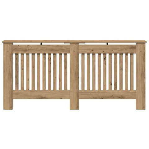 VidaXL Pokrywa Grzejnika Dąb rzemieślniczy 172 x 19 x 81,5 cm