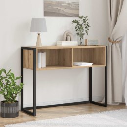 VidaXL Stolik końcowy Dąb rzemieślniczy 100 x 36 x 75 cm