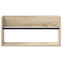 VidaXL Regał na gazety z półką 2 pcs Dąb Sonoma 60 x 12 x 30 cm