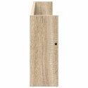 VidaXL Regał na gazety z półką 2 pcs Dąb Sonoma 80 x 12 x 30 cm