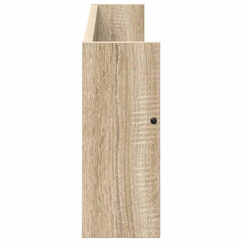 VidaXL Regał na gazety z półką 2 pcs Dąb Sonoma 80 x 12 x 30 cm