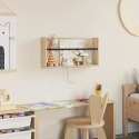 VidaXL Regał na gazety z półką Dąb Sonoma 60 x 12 x 30 cm