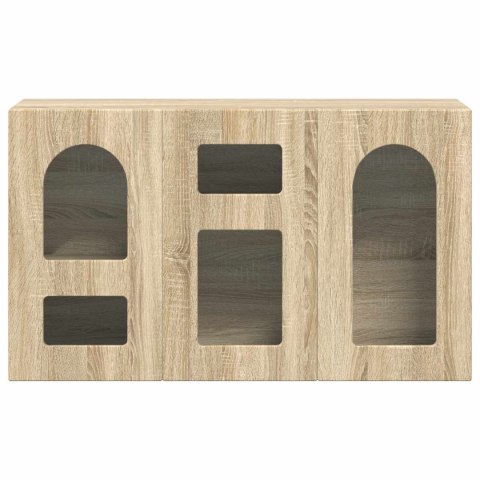 VidaXL Bufet Dąb Sonoma 100 x 35 x 59 cm Materiał drewnopochodny