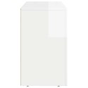 VidaXL Bufet Wysoki połysk biały 100 x 35 x 59 cm