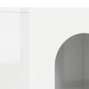 VidaXL Bufet Wysoki połysk biały 100 x 35 x 59 cm