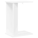 VidaXL Stolik końcowy Biały 35 x 25 x 50 cm Materiał drewnopochodny