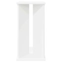 VidaXL Stolik końcowy Biały 35 x 25 x 50 cm Materiał drewnopochodny