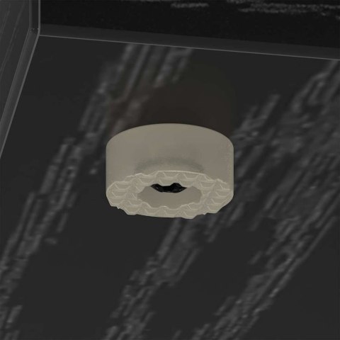 VidaXL Stolik końcowy Czarny Dąb 35 x 25 x 50 cm