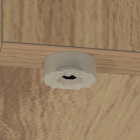 VidaXL Stolik końcowy Dąb rzemieślniczy 35 x 40 x 55 cm