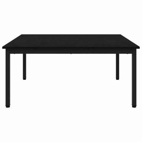 VidaXL Stolik kawowy Czarny Dąb 100 x 100 x 45 cm